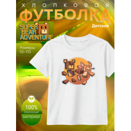 super bear adventure футболка 4