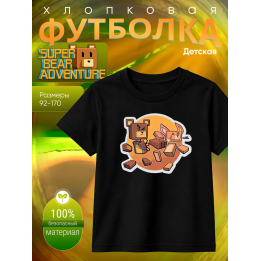 super bear adventure футболка 4