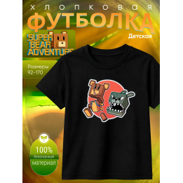 super bear adventure футболка 3