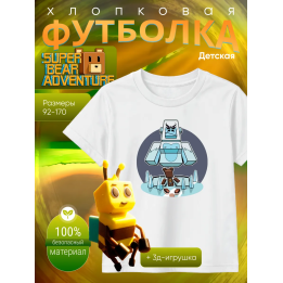 super bear adventure футболка набор 6