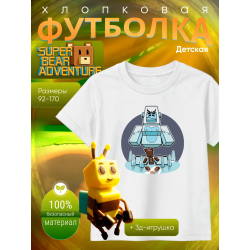 super bear adventure футболка набор 6