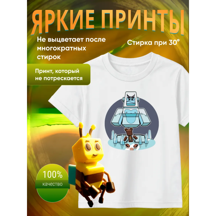 super bear adventure футболка набор 6