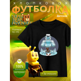 super bear adventure футболка набор 8
