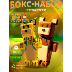 Игрушка super bear adventure, леопард