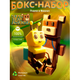 Медведь баарен super bear adventure, пчела