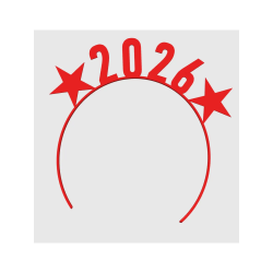 ободок новый год 2026