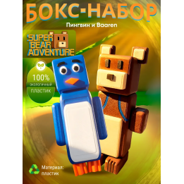 Медведь баарен super bear adventure, пингвин