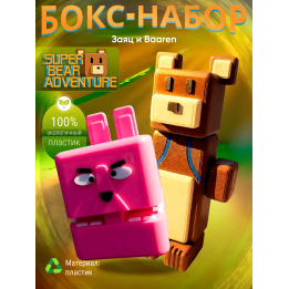 Медведь баарен super bear adventure, заяц