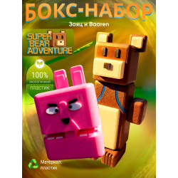 Медведь баарен super bear adventure, заяц