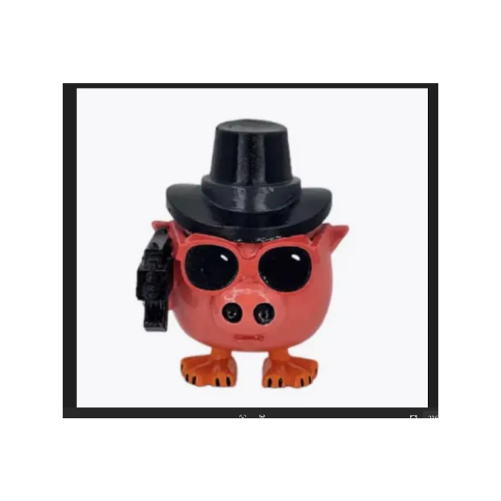 игрушка чикен ган melvin pig