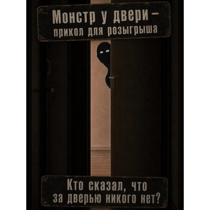 Купить Прикол розыгрыш монстр у двери ASDAMATOYS