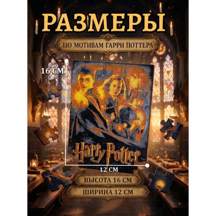 Купить пазл гарри поттер ASDAMATOYS