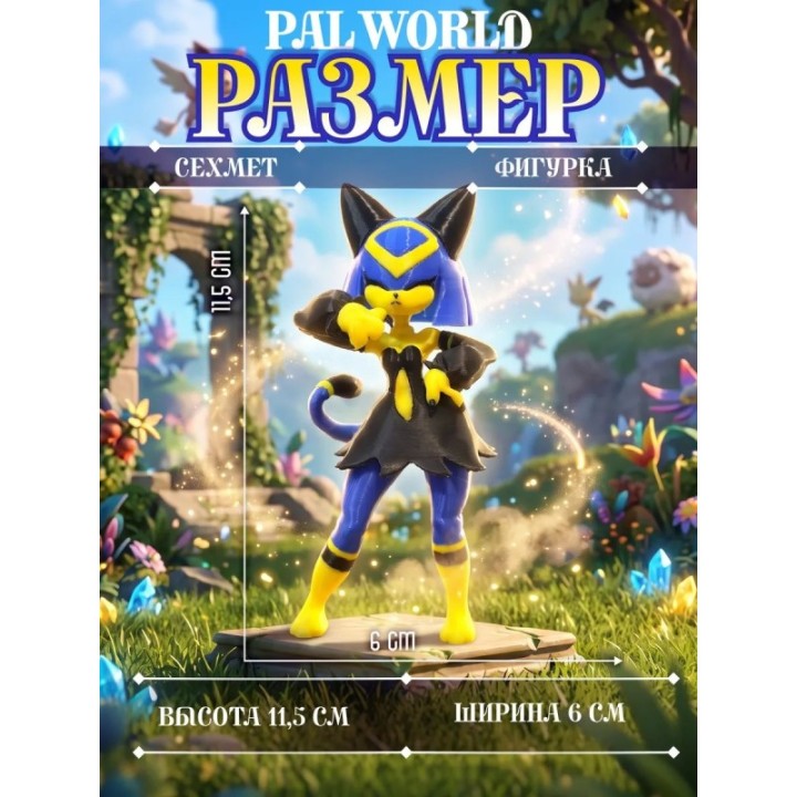 Купить palworld Сехмет фигурка ASDAMATOYS