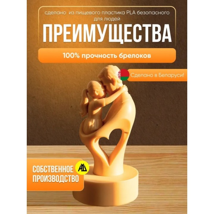 Купить Фигурка лучший папа на свете от дочки ASDAMATOYS